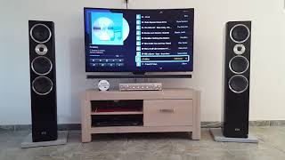 KEF Q 700 vs Heco Celan GT 702 test 3 [upl. by Pomcroy903]