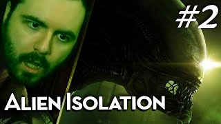 Alien Isolation  Lets Play Part 2 [upl. by Auqeenahs121]