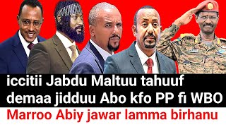 ODUU Ammee Iccitii Jabdu waan Wbo pp kfo fi Abo jidduutti tahu demu  Moha Oromo [upl. by Atnoled]