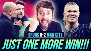 ONE MORE WIN TOTTENHAM 02 MAN CITY [upl. by Einreb858]