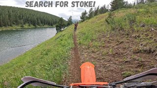 The Search For Stoke  Dirt Bike Exploration [upl. by Aryt129]