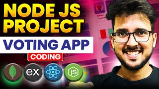 Node JS project in hindi 🚀 nodejs project ideas on Voting application complete code [upl. by Marigold]