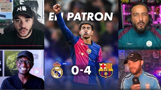 LES MEILLEURS REACTIONS APRES BARCA 40 REAL ET DISPUTE ENTRE ANCELOTTI ET FLICK A LA FIN DU MATCH [upl. by Anitac311]