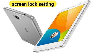 vivo y21l screen lock setting  how to set screen lock  screen lock kaise lagaye [upl. by Barger]