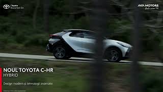 Noul Toyota CHR Hybrid  exterior  Toyota Bucureti Est  Avia Motors [upl. by Kcinimod]