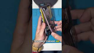 Parte 1 moto g23 MOJADO smartphone reparar repair reparaciones [upl. by Aikas]