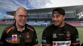 Suzuki Tigers Talk  Solomona Faataape [upl. by Ahsemad719]