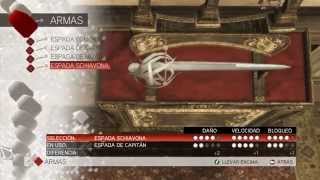 Assassins Creed 2 Todas las armas [upl. by Zephaniah]