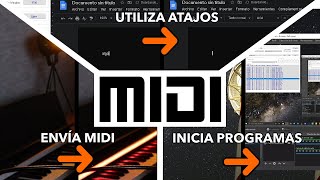 Controla CUALQUIER PROGRAMA con MIDI [upl. by Eniwtna]