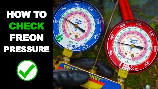 How to Check AC Freon Level [upl. by Greenwald]