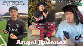 1 HOUR Jimenezzz TikTok 2024  Funny Angel Jimenez TikTok Videos 2024 [upl. by Enelaehs]