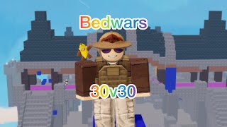 Roblox Bedwars 30v30 [upl. by Girovard93]