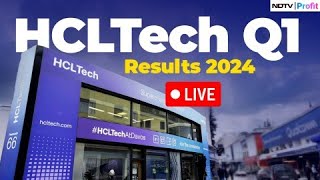 HCLTech Q1 Results LIVE I HCLTech Q1 Earnings 2024 I HCLTech Q1 Results Today LIVE [upl. by Cassandra]