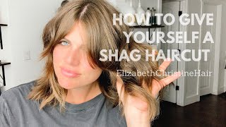 How to give Yourself a Shag Haircut [upl. by Sonstrom]