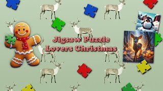 Jigsaw Puzzle Lovers Christmas  Jigsaw Games  IPlay [upl. by Aremihc]