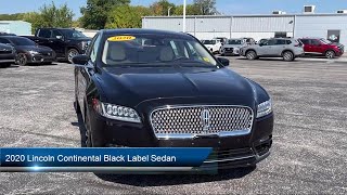 2020 Lincoln Continental Black Label Sedan Findlay Tiffin Bowling green Ottawa and Kenton [upl. by Goodyear535]