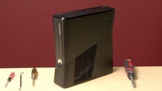 How to take apart and open Xbox 360 Slim [upl. by Eliza]