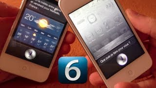 iOS 6  Installer Siri gratuitement et 100 fonctionnel iPhone 4 3GS et iPod touch 4G [upl. by Anjanette]