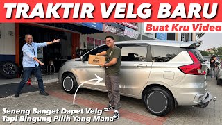 TRAKTIR KRU VIDEO VELG HSR BARU BUAT ERTIGA KESAYANGANNYA [upl. by Leuname]