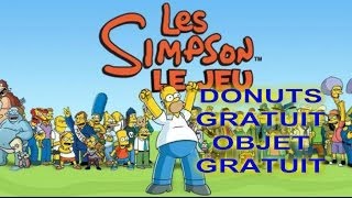 GLITCH Simpson Springfield DONUTS GRATUIT ECHANGE [upl. by Eicrad]