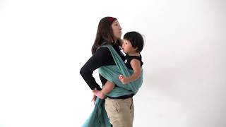 Front Wrap Cross Carry FWCC with Toddler [upl. by Erastus622]