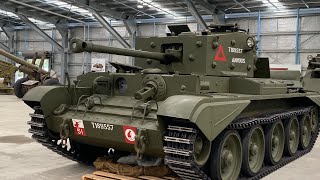 British Cromwell Cruiser Tank Walk Around Aus armourfest 2024 [upl. by Affer]