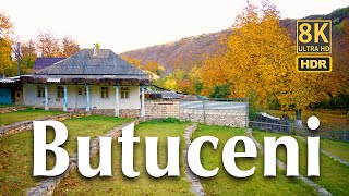 8K Ultra HDR  Butuceni walking tour Orheiul Vechi Moldova [upl. by Yrnehnhoj]