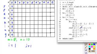 Topic 12 C LCS Example Continued [upl. by Htebazil]