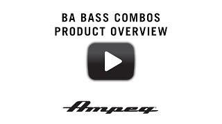 Ampeg BA Series Bass Combos  Product Overview [upl. by Rye]