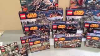 GIANT LEGO Star Wars 2014 Sets Haul Toys R Us [upl. by Retseh]