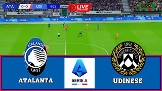 LIVE 🔴Atalanta vs Udinese  ITALY Serie A  Round 12 Matchday  Pes 21 [upl. by Helsa]