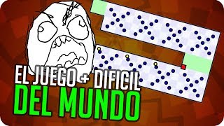 EL JUEGO MAS DIFICIL DEL MUNDO WORLDS HARDEST GAME  FUUUUU [upl. by Farmelo583]