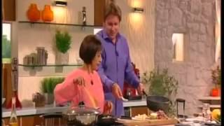 JAMES MARTIN and MADHUR JAFFREY Beef jhal faraizi karhai broccoli and squash SATURDAY KITCHEN [upl. by Lennor571]