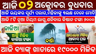 todays morning news odisha2 October 2024subhadra yojana online apply processodisha news today [upl. by Anadal]