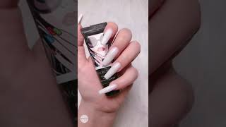 💗💗💗SUPER EASY POLYGEL NAIL SET USING TIPS  Nail Tutorial for Beginners [upl. by Septima385]