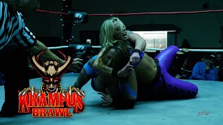 LuFisto vs Taylor Rising  SVW  Krampus Brawl [upl. by Alemak]