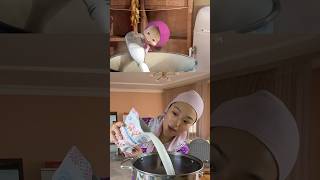 Маша каша рек aigerimbotabekova cooking food [upl. by Bronny]