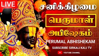 🔴LIVE சனிக்கிழமை பெருமாள் அபிஷேக காட்சி பாருங்க  Perumal Abhishekam shorts abhishekam [upl. by Allanson11]