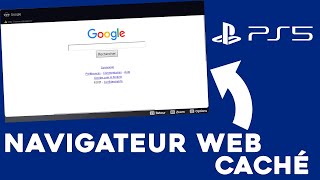 COMMENT ACCÉDER AU NAVIGATEUR INTERNET CACHÉ DE LA PS5  TUTO [upl. by Waldman]