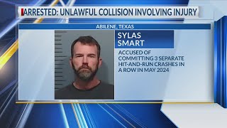 Abilene man accused of committing 3 separate hitandruns on same day [upl. by Evod]