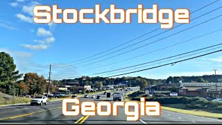 Stockbridge Georgia  Henry County  City Tour amp Drive Thru [upl. by Virendra]