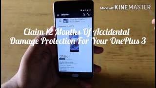 OnePlus 3How To Claim 12 Months Of Accidental Damage Protection Claim Form amp Declaration [upl. by Karab]