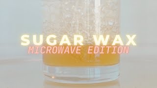 EASY Microwave Sugar Wax Recipe DIY sugaring sugarwax waxing [upl. by Carlo]