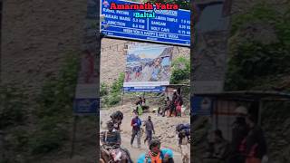 Amarnath Yatra Baltal amarnathyatra amarnath viralvideo shorts shortsvideo ranjanayogivlogs [upl. by Leanne713]