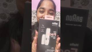 Barun Mini Facial Hair Removal Trimmer  Remove hair without pain facialhairremove braun foryou [upl. by Rauch]