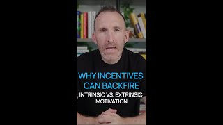 Why Incentives Can Backfire  Intrinsic vs Extrinsic Motivation [upl. by Kalinda]