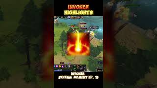 SNEAKY INVOKER 13hp Left quotWhy Whole Enemy Team in Midquot  Stream Moments dota2 invoker [upl. by Ynitsed]