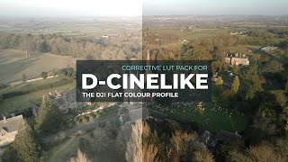 DCinelike Corrective LUTs for DJI Pocket 2 Footage Osmo Action 3 Mini 3 Pro and more [upl. by Acinok101]