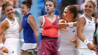 Paolini swings her racket an elegant storm in Italian tennisPaolini tennis WTA [upl. by Homans]