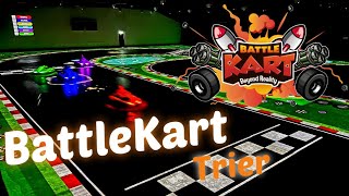 🏎BattleKart in Trier  Mit Turbopower durch das virtuelle KartParadies Mit garantiertem Spaßfaktor [upl. by Ardnos608]